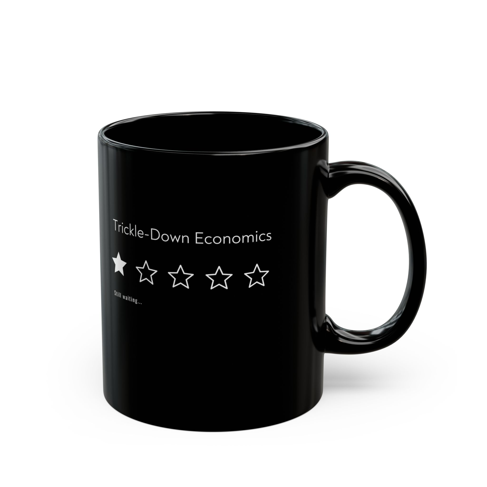 Trickle-Down Economics One Star - 11oz Coffee Mug - Image 2